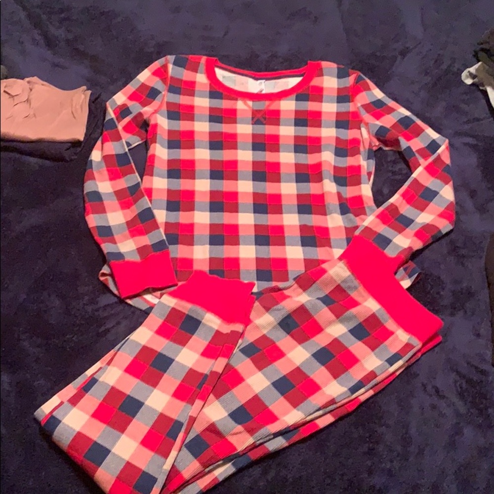 Holiday pajama set long sleeve long pants